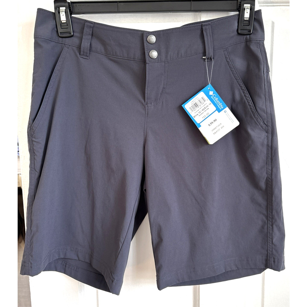 NWT 2 Pair Columbia Sportwear Women's Hiking Shorts Activewear Active Fit | 8